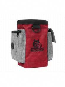 1pc Multifunctional Waterproof Portable Pet Waist Bag, Minimalist Solid Color Compact Large Capacity Dog Walking Training Snack Bag, Essential Supplies For Cats, Teddy And Outdoor Activities - Multicolor - View 15