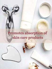 Zestaw wałków 3D do twarzy i gua sha ze stali nierdzewnej, narzędzie do modelowania twarzy, metalowa pielęgnacja skóry, masażer, zestaw prezentowy dla mamy, zestaw do pielęgnacji skóry redukujący obrzęki i zaczerwienienia, prezent dla mężczyzn i kobiet, uroda, produkty do pielęgnacji skóry, spa, pielęgnacja, narzędzia do pielęgnacji skóry, pielęgnacja twarzy, akcesoria kosmetyczne, masaż, narzędzie do masażu twarzy, wałek do twarzy