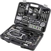 46Pcs Automotive Mechanical Tool Kit, Multi-Function Ratchet, Torque Wrench And Screwdriver Set, Durable, Compact Design, Suitable For Vehicle And Bicycle Repair, For Mechanics And DIY Enthusiasts