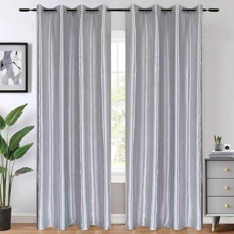 Curtain 240 X 140 Curtain - Grey - View 1