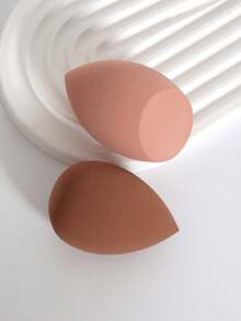 2 buc/set bureți de machiaj, bureți de machiaj multifuncționali pentru machiaj lichid, cremă și pudră, utilizare umedă și uscată fără latex, potriviti pentru toate tipurile de ten, machiaj, ieftin, decor cameră, toaletă, călătorii, dormitor, accesorii machiaj, puf, blender de machiaj, puf pudră, burete de machiaj, ieftin, accesorii pentru șosete, machiaj, instrumente de machiaj, articole ieftine, cadouri, cadouri pentru femei, cadouri de Crăciun - Multicolor - Vizualizare 4