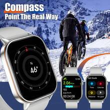 2025 New GPS Outdoor Sport Smartwatch For Men Women, Dual Frequency GPS Positioning, Wireless Calling/Dial, Info Push, 2.01inch Display, Fitness Tracker, Sleep Monitoring Smartwatch, GPS Tracking, Compass, 100+Sport Modes, IP68 Waterproof, 420mAh Battery, Fashion Smart Watch Series 10, Compatible With Android IOS