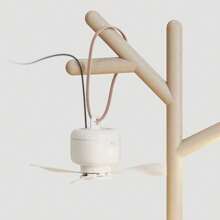 27cm Mini USB Plug-In Desk Fan, High Airflow & Silent, Suitable For Dorm & Camping (Without Battery!)