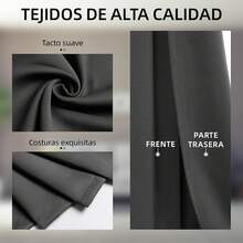 Curtains - Black - 1.32*1.40m - View 7