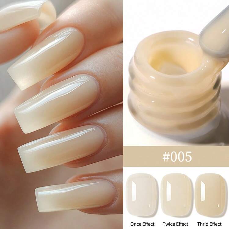 XEIJAYI 24支装 15毫升 冰透彩色凝胶指甲油 半永久美甲浸泡 UV LED 美甲沙龙 DIY 美甲沙龙凝胶 春夏美甲 - 彩色 - 查看 12