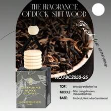 FORMBO 1 Bottle/8ml FORMBO 8ml Tea Fragrance Lasting Aroma Diffuser, Natural Tea Scent For Air Purifying, Hanging Cord For Car, Suitable For Wardrobe, Study, Bathroom, AC, Office, Car, Gift