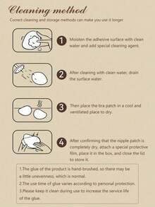 1 对 V 型双面粘合胸垫，加厚，小胸增强和聚拢，粘合胸瓣，适合日常穿着和比基尼