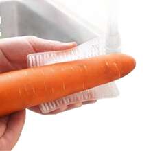 1pc Curved Fruit & Vegetable Cleaning Brush, Multi-Functional Potato Cleaning Tool For Kitchen
