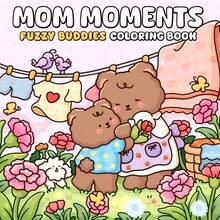 1 Pc "Mom's Time" Cocoa Themed Coloring Book, Suitable For Adults And Children, Bold And Simple Patterns, Large And Clear Design, Ideal For Relaxation. Can Be Used As Christmas, Halloween, Birthday, Children's Day Gift, Student Supplies, Back To School Supplies Or School Supplies.