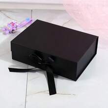 Personalized Luxury Gift Box With Magnetic Closure – Custom Eid Mubarak & Ramadan Gift Packaging Or Everyday Gift Box – Available In 2 Styles And 4 Elegant Colors – Includes Ribbon, Perfect For Festive, Holiday, Or Special Occasion Gifting