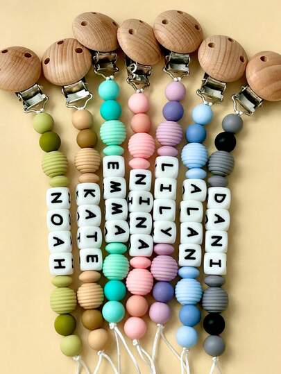 1 pieza Clip anti-caída personalizable, adecuado para que los estudiantes aseguren las cadenas y eviten la pérdida, etiqueta de identificación personalizada, adecuado para que los estudiantes personalicen los sujetadores para evitar la pérdida, accesorios colgantes, regalos para amigos, regalos del día de San Valentín, regalos de cadena de madera, regalos navideños, regalos de cumpleaños, regalos de Año Nuevo, accesorios de cumpleaños, decoraciones navideñas personalizadas, regalos especiales para hombres y mujeres, y el regalo perfecto para collares especiales/personales.