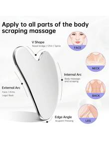 Zestaw 1/2 szt./zestaw wałków do masażu twarzy ze stali nierdzewnej i gua sha - metalowy wałek do masażu twarzy, metalowy gua sha, narzędzia do masażu twarzy redukujące obrzęki, drenaż limfatyczny, napięcie twarzy, masażery do pielęgnacji skóry, uroda, produkty do pielęgnacji skóry, spa, pielęgnacja ciała, narzędzia do pielęgnacji skóry, pielęgnacja twarzy, akcesoria kosmetyczne, masaż, narzędzie do masażu twarzy, wałek do masażu twarzy