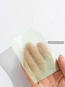 100 Men's And Women's Portable Extraction Oil Absorbing Paper, Oil Control, Pore Reduction, Refreshing Facial Oil Absorbing Sheet