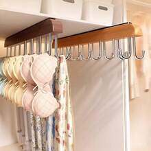 1pc Retractable Hanger Sling Hanger Retractable Hanger Household Pull-Out Underwear Vest Storage Fantastic Wardrobe Clothes Hanger - Multicolor - View 10