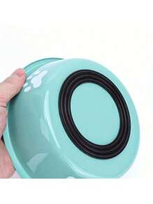 Large Capacity Pet Bowl, Stainless Steel Anti-Spill Cat Dog Food Bowl, For Medium/Large Pets, Anti-Slip Anti-Bite, Easy To Clean (Note: The Product May Have Minor Scratches Due To Friction During Transportation, Which Is A Normal Phenomenon And Does Not Affect The Normal Use And Function Of The Product. We Are Always Committed To Providing High-Quality Products, Thank You For Your Understanding And Support!)