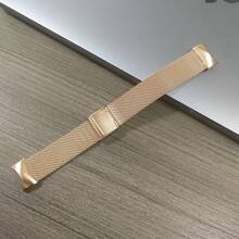 Metal Mesh Stainless Steel Strap Compatible With Xiaomi Mi Band 9/8 Smart Bracelet Replacement Accessories Watchband Miband 8 Smartwatch