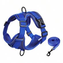 Arnés de paseo para gatos con tela suave con motivo de gatos, arnés ajustable para gatos con tiras reflectantes, chaleco transpirable para gatos para pasear al aire libre