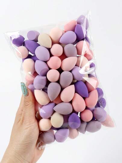 Esponja de maquillaje mini, paquete de 10/20/30/50/100, esponja de maquillaje multiusos, apta para líquidos, cremas y polvos, multicolor, aplicador de base libre de látex apto para todo tipo de piel, maquillaje, barato, decoración de habitación, tocador, viaje, dormitorio, accesorios de maquillaje, borla, difuminador de maquillaje, borla de polvo, esponja de maquillaje, barato, rellenos de calcetines, maquillaje, herramientas de maquillaje, cosas baratas, regalos, regalos para mujeres, regalos de Navidad