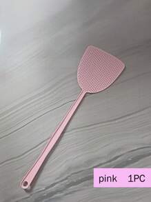1/6/10 pezzi Accoppatore di mosche in plastica per uso domestico, robusto con manico lungo per zanzare estive, fascia elastica extra ampia con foro per appendere alla parete, spesso per uso manuale
