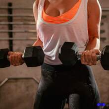 Par de Mancuernas Hexagonal, Set de Pesas, Pesas para Ejercicio en Casa, Pesas para Ejercicio, Mancuernas para Ejercicio Hexagonales, de Acero Moleteado y Cubierta de Caucho - 15 libras - Ver 2