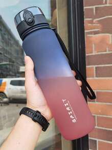 500ml, 1000ml Large Capacity Plastic Gradient Water Cup, Outdoor Sports Water Cup, Direct Drinking Water Bottle For Easy Handling