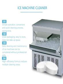 jakehoe Ice Maker Cleaning Tablet, Gentle Home Use Descaling & Deodorizing Ice Maker Cleaning Tablet