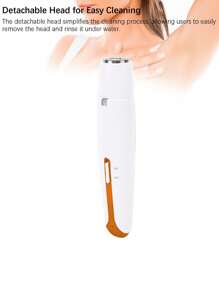 4 In 1 Bikini Trimmer For Women - Painless Electric Razors For Silk Skin,Cordless Body Shaver For Trip,Replaceable Lady Facial Razor, Waterproof&Easy Cleaning, Ceramic Blade, USB Charge, 150mAh