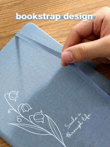 Customized Minimalist Notebook, Personalized Pattern Notebook, Multi-Color Options, With Bookmark Strap And Cover Strap, Customize Text And Name, Suitable For Business, Great Gift For Students At Back To School Or Graduation Season,Multi-Functional,Ornamental,Reusable,Modern,Colorful,Cute,Vintage,Cartoon,Kawaii,Custom,Personalized,Unique,Customized,Workers,Clients,Students,For Business/Work/Office,For School,School Supplies,Back To School,For Office,For School,For Classroom,For Teacher Gifts,For University,For Colleague,For Dorm Rooms,For Teacher,For Boys And Girls,For Teenagers,Junior High School Students,Middle School Students,High School Senior High School Students,College Students,University Students,Freshman,Sophomore,Underclassmen,Desert Fall Cozy,Office Decor,Festive Calendar - Multicolor - View 3