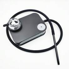 Zestaw Shisha Shisha z 1 wężem Shisha akrylowy wazon Silikonowa miska i pokrywa do fajki wodnej Gorące serce Miłość Styl Walentynki Prezenty dla par