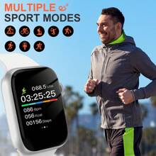 Nouvelle montre connectée multifonctionnelle de fitness avec musique, appel, message, météo, podomètre