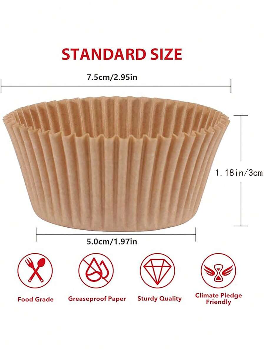 Moldes de silicona naturales para mini cupcakes - Multicolor - Ver 1