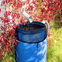 1 buc/2 buc plasă de protecție pentru butoi de ploaie neagră pentru grădină în aer liber, capac de protecție pentru rezervor de apă, potrivit pentru ecran de filtrare a butoiului de ploaie în aer liber, găleată de apă, plasă de insecte