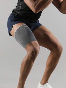 VBOSI 1 pièce Manchon de cuisse de compression tricoté 3D - Support sportif respirant, convient pour la course, la fitness et l'utilisation quotidienne, accessoire de fitness unisexe - Multicolore - Voir 6