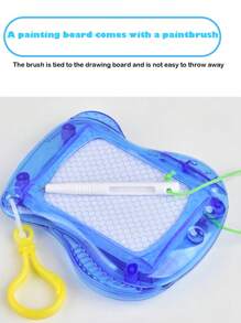 Cute Magnetic Writing Board Mini Handwriting Board Keychain Small Backpack Decor Drawing Board