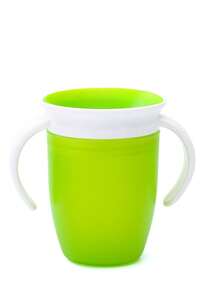 360°防漏、不含 PVC 的幼儿吸管杯，配有易握手柄 - 耐用、可手洗的饮水训练水壶 - 彩色 - 查看 7