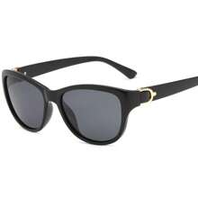 Lunettes modes polarisées œil de chat pour femme, marque de luxe, élégantes, pour la conduite, l'été, la plage et les voyages