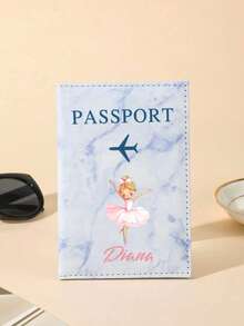 Perfect Gift For Mom's Birthday, Anniversary Or Mother's Day.Customized Name Mini Passport Holder, Travel Document Organizer And Card Holder, Suitable For Gift Giving And Daily Use, Fashionable And Beautiful, Sturdy , Suitable For Travel, Business Trips, Giving To Family, Friends, Couples, Birthday Gifts, Holiday Gifts, Christmas Gifts