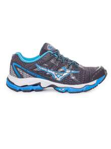 Mzo Men's Soft Lightweight Comfortable Sports Gym Fit Sneakers - 黑色藍色 - 查看 1