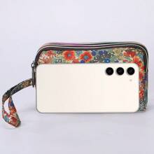 Women's Clutch Wallet, 3-Layer Long Wallet, Women's Clutch Wallet, Large Capacity Key Holder, Casual Phone Pouch, Women's Wallet - Multicolor - View 4