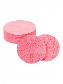 10/20/30/50 Stücke herzförmige komprimierte Gesichts-Reinigungsschwämme, für die Gesichtsreinigung, Massage, Peeling, Gesichtsmaske, Make-up-Entfernung - ultra-weicher exfolierender Make-up-Entferner für tiefe Reinigung, parfümfrei, unisex, Reise-Hautpflege-Grundbedarf, Herzdesign, sanftes Scrub-Material