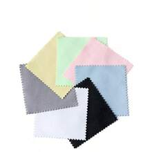 QIAO 10-200pcs 8*8cm Silver Jewelry Polishing Cloth, Soft Cleaning Wipes To Remove Stains On Jewelry, Coins, Watches - Multicolor - View 7
