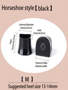 10 件/5 对高跟鞋保护套，防滑降噪修复套