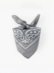 1 chiếc khăn vuông thời trang họa tiết Paisley dành cho nữ, có thể dùng làm khăn trùm đầu, khăn quàng cổ, phụ kiện tóc, phụ kiện phong cách denim, phù hợp cho trang phục trang trọng. - Nhiều màu - Xem 15