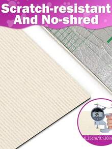 Protector de muebles contra arañazos de gato, esterilla para rascar de gato, rascador de gato cortable, almohadilla adhesiva antiarañazos para muebles, rascador de escalada de bricolaje para proteger el sofá de los arañazos de las garras de gato para interiores - Blanco - Ver 4
