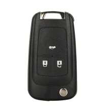 京宇琴适用于雪佛兰科鲁兹景程乐风科迈罗英帕拉欧宝沃克斯豪尔英仕格雅雅斯特拉赛飞利HU100刀片折叠遥控车钥匙壳 - 黑色 - 查看 7