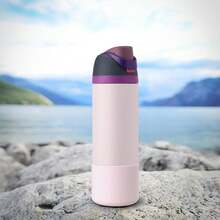 Yoelike 2PCS 2 Colors Silicone Water Bottle Boot For, Anti-Slip Protective Sleeve For Twist/Flip, Watter Bottle Accessories, Bottom Bumper Cover, Dishwasher Safe, - Pink+Clear - View 6