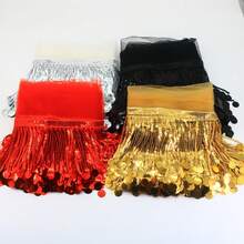 1 码 25 厘米宽亮片流苏流苏花边工艺品服装配件窗帘流苏流苏饰边缝纫材料 Chwosty 面料和蕾丝 DIY 工艺用品修剪流苏缝纫流苏流苏缝纫配件流苏流苏流苏饰边装饰时装缝纫流苏流苏工艺品蕾丝用于工艺品流苏装饰亮片流苏饰边流苏