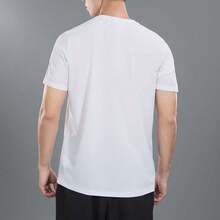 Adidas Men's Summer 2026 New Basic Training Fitness Casual Breathable Short Sleeve T-Shirt IK7436 - White - View 7