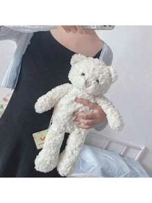 Cute Teddy Bear Doll (It Has A Heart-Shaped Nose!) Teddy Bear Plush Dolls, Perfect Gifts, Perfect Decorations, The Best Choice For Giving As Gifts. Graduation. Graduation Gift. Easter Gifts. Easter. Valentine's Day Gift. Halloween Gift. Decoration. Perfect. Soothing Toys. Party Gifts. Boys' Toys. Plush Toys. Doll. Doll. Plush Toys. Capybaras. Toy. Sewing. Luxurious. A Girl's Gift. Girl. Throw Pillow. Accompany The Doll