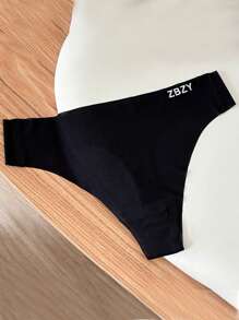 6 Peças Calcinhas Femininas de Seda Escura Translúcida, Seda de Amoreira 7A Antibacteriana, Entreperna Baixa, Tanga Sexy Amiga da Pele, Cor Sólida